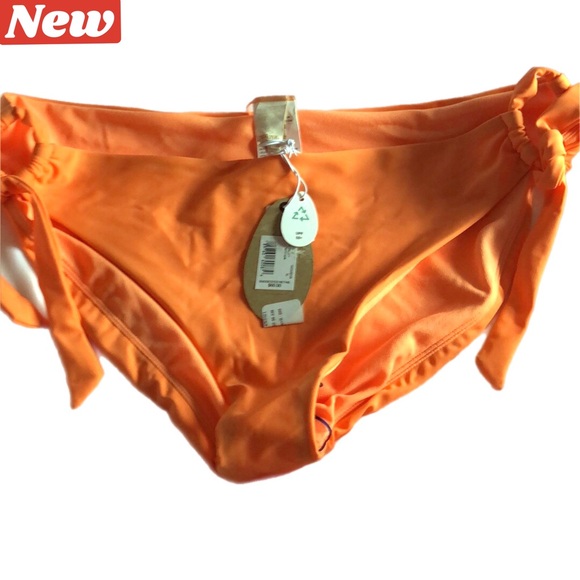 ☀️🆕 prAna Ribbed orange Daravy bikini bottoms size XL - Picture 5 of 11